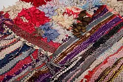 Marokkói Boucherouite szőnyeg 380 x 105 cm