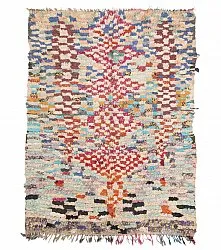 Marokkói Boucherouite szőnyeg 205 x 145 cm