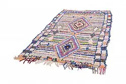 Marokkói Boucherouite szőnyeg 225 x 140 cm