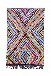 Marokkói Boucherouite szőnyeg 225 x 140 cm