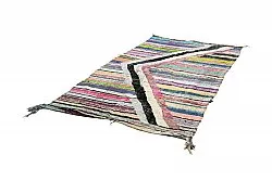 Marokkói Boucherouite szőnyeg 135 x 240 cm