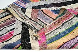 Marokkói Boucherouite szőnyeg 135 x 240 cm