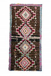 Marokkói Boucherouite szőnyeg 260 x 125 cm