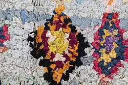 Marokkói Boucherouite szőnyeg 290 x 95 cm
