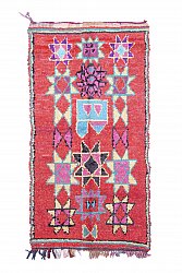 Marokkói Boucherouite szőnyeg 280 x 150 cm