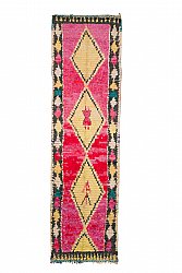 Marokkói Boucherouite szőnyeg 390 x 150 cm