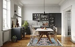 Wilton szőnyeg - Mazzarino (kék/többszínű)