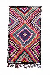 Marokkói Boucherouite szőnyeg 225 x 125 cm
