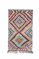 Marokkói Boucherouite szőnyeg 215 x 120 cm