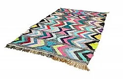 Marokkói Boucherouite szőnyeg 145 x 270 cm