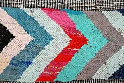 Marokkói Boucherouite szőnyeg 145 x 270 cm