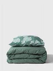 Ágyneműhuzat-set - Abril (sötétzöld)