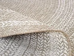 Kerek szőnyeg - Indoor/Outdoor Angus (bézs)