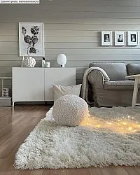 Shaggy szőnyeg - Kanvas (fehér)