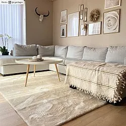 Shaggy szőnyeg - Aranga Super Soft Fur (bézs)