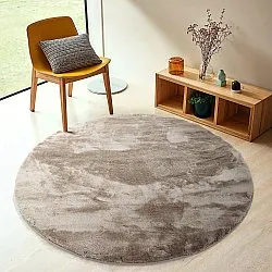 Kerek szőnyegek - Aranga Super Soft Fur (barna)