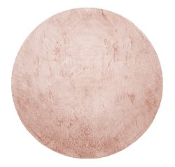 Kerek szőnyegek - Aranga Super Soft Fur (rózsaszín)