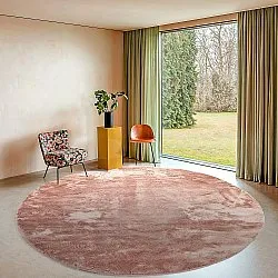Kerek szőnyegek - Aranga Super Soft Fur (rózsaszín)