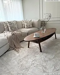 Shaggy szőnyeg - Aranga Super Soft Fur (fehér)