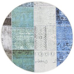 Kerek szőnyeg - Ariana (kék)