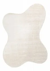 Aszimmetrikus Hullámos Shaggy Szőnyeg - Aranga Super Soft Fur (bézs)