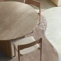 Aszimmetrikus Hullámos Shaggy Szőnyeg - Aranga Super Soft Fur (barna)