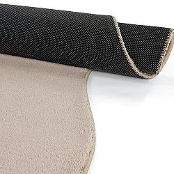 Aszimmetrikus Hullámos Shaggy Szőnyeg - Aranga Super Soft Fur (barna)