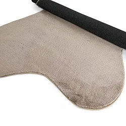 Aszimmetrikus Hullámos Shaggy Szőnyeg - Aranga Super Soft Fur (barna)