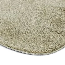 Aszimmetrikus Hullámos Shaggy Szőnyeg - Aranga Super Soft Fur (világoszöld)