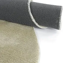 Aszimmetrikus Hullámos Shaggy Szőnyeg - Aranga Super Soft Fur (világoszöld)