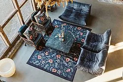 Wilton szőnyeg - Poppy (fekete)