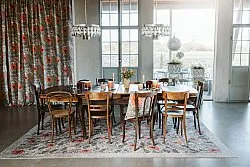 Pamutfüggöny - Poppy (bézs)