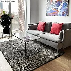 Gyapjúszőnyeg - Avafors Wool Bubble (szürke)