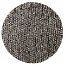 Kerek szőnyeg - Avafors Wool Bubble (antracit)