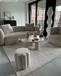 Gyapjúszőnyeg - Avafors Wool Bubble (bézs)