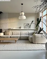 Gyapjúszőnyeg - Avafors Wool Bubble (bézs)