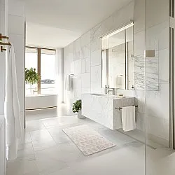 Fürdőszobaszőnyeg - Bevin (piszkosfehér)