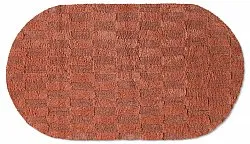 Ovális fürdőszobaszőnyeg - Bevin (terrakotta)