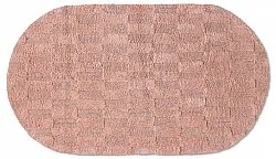 Ovális fürdőszobaszőnyeg - Bevin (rózsaszín)