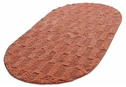 Ovális fürdőszobaszőnyeg - Bevin (terrakotta)