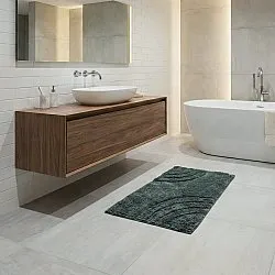 Fürdőszobaszőnyeg - Eliza (sötétzöld)