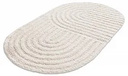 Ovális fürdőszobaszőnyeg - Embla (piszkosfehér)