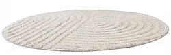 Kerek fürdőszobaszőnyeg - Embla (piszkosfehér)