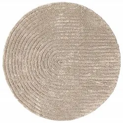 Kerek fürdőszobaszőnyeg - Evena (bézs)