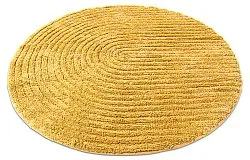 Kerek fürdőszobaszőnyeg - Evena (sárga)