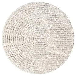 Kerek fürdőszobaszőnyeg - Evena (piszkosfehér)