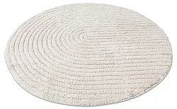 Kerek fürdőszobaszőnyeg - Evena (piszkosfehér)