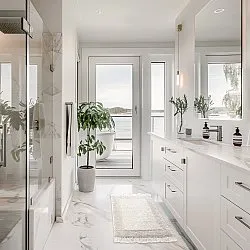 Fürdőszobaszőnyeg - Flynn (piszkosfehér)