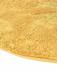 Kerek fürdőszobaszőnyeg - Gertie (sárga)