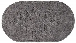 Ovális fürdőszobaszőnyeg - Gertie (sötét szürke)